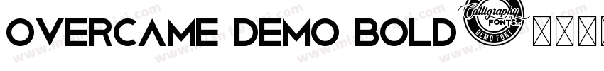 Overcame Demo Bold字体转换